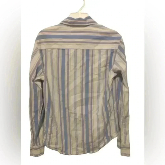 Vintage Aeropostale Men’s Stripe Button Down Shirt Size Small - Picture 2 of 3